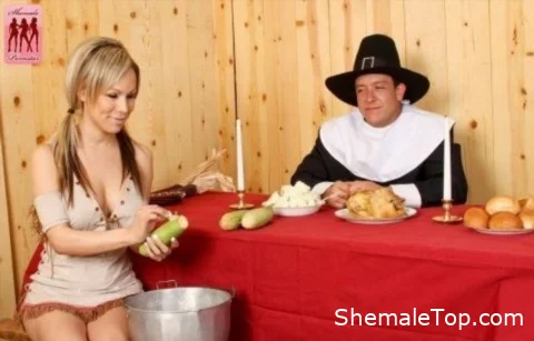 Celeste, Jacob -  leste & Pilgrim Jacob Give Thanks (HD 720p) ShemalePornstar.com [274.8 MB]