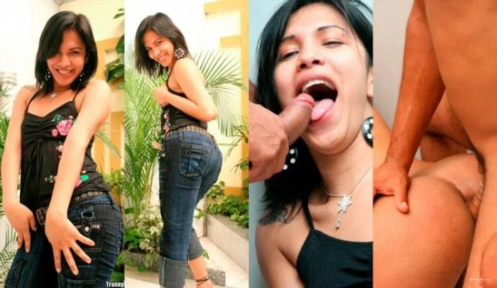 Yanessa - Blue Jeans Fantasy [SD] 169.5 MB - Shemale Porn Video on ShemaleTop