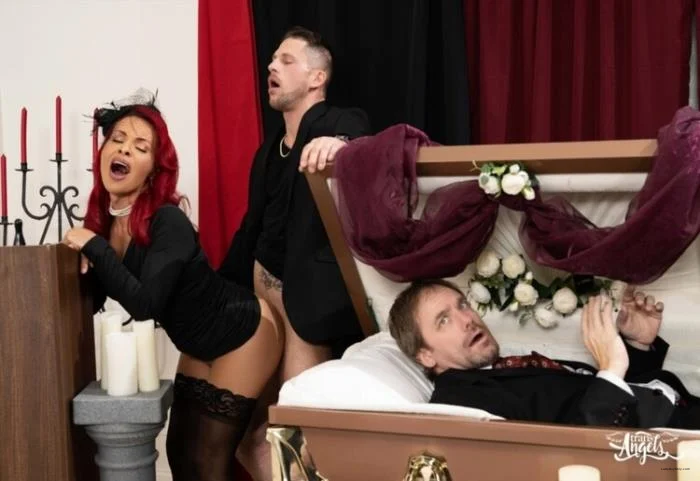 Foxxy & Roman Todd - Fuckery At The Funeral. Anal, Shemale, Hardcore, Big Tits, Bareback, Blowjob, Cumshot, 720p [HD 720p] 264.7 MB - Shemale Porn Video on ShemaleTop