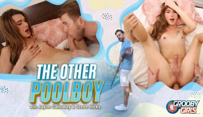 Jayne Calloway and Steve Ricks - The Other Poolboy Shemale Hardcore - Shemale Porn Video on ShemaleTop
