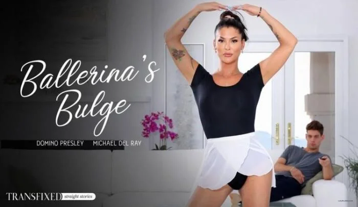 Domino Presley - Ballerina's Bulge [FullHD 1080p] 1.76 GB - Shemale Porn Video on ShemaleTop