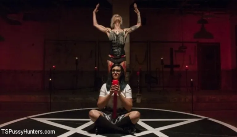 Penny Barber Summons Baphomet - Top Shemale On Female Pick - Shemale Porn Video on ShemaleTop